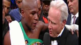 Larry Merchant Tells Floyd Mayweather If I Was 50 Years Younger Id Kick Your Ass Angry Interview [upl. by Eiramrebma]