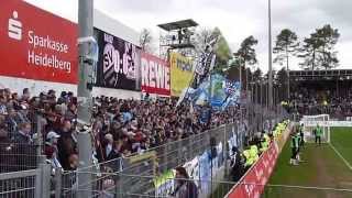 SV Sandhausen  1860 München Fankurve 1860 München [upl. by Atteuqcaj433]