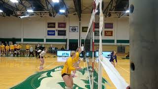 October 7th Keuka College vs Houghton University Womens Volleyball [upl. by Weisburgh]