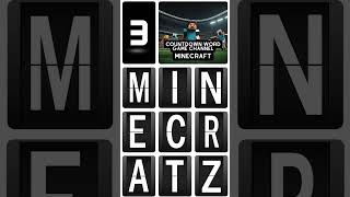 Minecrafts Countdown Word Game ANGERING Players Episode 2 Game 19 [upl. by Nomyaw]