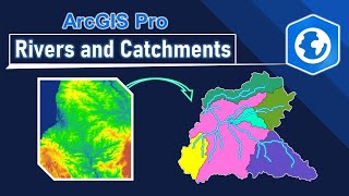 Deriving Rivers and Watersheds using ArcGIS Pro [upl. by Loise]