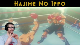 Martial Arts Instructor Reacts Hajime No Ippo  Takeshi Sendo vs Akira Shigeta [upl. by Anayi]