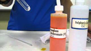 Sulfur dioxide gas test [upl. by Nesmat90]