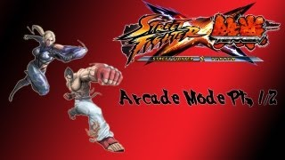 Street Fighter X Tekken Arcade Mode Kazuya amp Nina Pt 12 [upl. by Yruam]