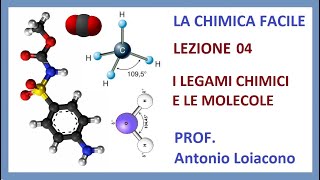 LA CHIMICA FACILE  Lezione 04  I legami chimici [upl. by Sacksen397]