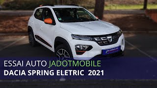 ESSAI DACIA SPRING ELECTRIC 2021 [upl. by Annauqaj]