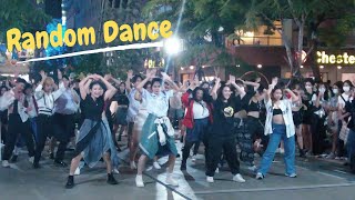 🇹🇭 Bangkok Siam Square Walking Street Night Walk and Random Dance Show [upl. by Nereil]