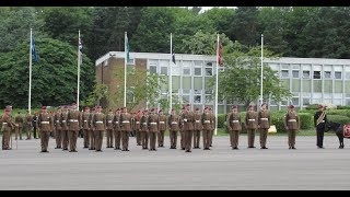 Catterick 799 Athens Platoon Pass out parade 030818 [upl. by Aksoyn]