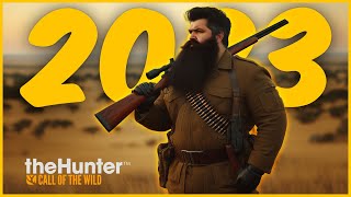 OS MELHORES ANIMAIS DE 2023 PARTE 1  THE HUNTER CALL OF THE WILD RETROSPECTIVA 2023 [upl. by Nahtaoj]