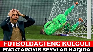 FUTBOLDAGI ENG KULGULI VOQEALAR YOHUD FUTBOL TARIXIDAGI ENG KULGULI VA GAROYIB SEYVLAR HAQIDA [upl. by Ahsenid]