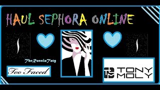 HAUL SEPHORA ONLINE e MINI TAGLIE e volontà  Giugno 2016 [upl. by Shelli]