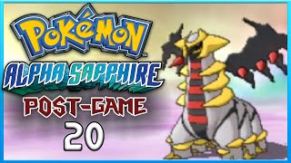 Pokemon Alpha Sapphire Giratina amp Griseous Orb ORAS Gameplay Walkthrough Playthrough [upl. by Kiah]