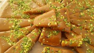 سوهان  طرز تهیه سوهان ارده در منزل  Sohan Recipe [upl. by Coffin]