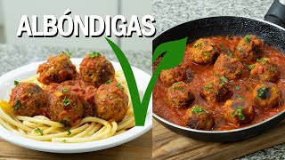 ALBÓNDIGAS VEGANAS🌱 albóndigas de soja texturizada  NO SE DESARMAN [upl. by Ramey]