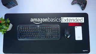 Amazon Basics Extended Edition Gaming MousePad Full Review  BiG Budget Mousepad Must have [upl. by Grannia]