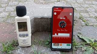 Noise loudness sound meter decibel meter Real vs mobile app comparison [upl. by Eikcin]