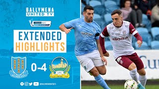 MATCH HIGHLIGHTS  Ballymena United 04 Linfield  Danske Bank Premiership [upl. by Ordnaxela]