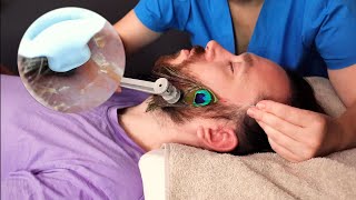 The BEST Professional Ear Cleaning with Visual Examination ASMR [upl. by Ashling]