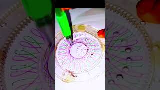 Trending Spirograph ASMR The Most Satisfying Reels shorts spirocreation [upl. by Ainar]