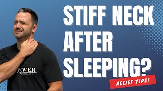 3 Easy Tips To Relieve A Stiff Neck  Must Try [upl. by Nuawtna]