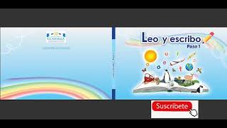 LIBRO LEO Y ESCRIBO PASO 1 MINEDUC LIBRO DE APRESTAMIENTO GRATIS para Primer Grado [upl. by Enelyaj980]