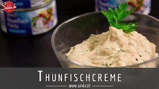 Thunfischcreme Rezepte Low Carb Aufstrich salalade [upl. by Relyks]