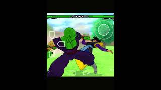 Piccolo and Black Goku fighting and piccolo transformation Dragon Ball Budokai Tenkaichi 3 shorts [upl. by Moll]