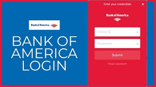 BankofAmericacom Online Banking How to Login Online Bank Account [upl. by Dudden]