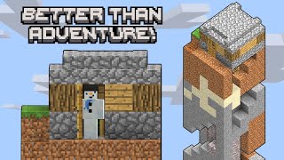 Surviving a 5x5 World in Minecrafts Better than Adventure Mod [upl. by Gladine775]