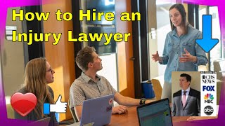 How to Hire a Personal Injury Lawyer All about Intake [upl. by Iand]