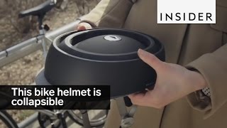 This bike helmet is collapsible [upl. by Belen725]