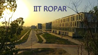 Indian Institute of Technology Ropar  Latest Campus Tour 2019  Aerial View [upl. by Milewski]