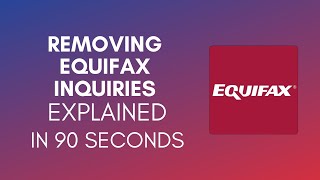 How To Remove Equifax Inquiries 2024 [upl. by Franek]