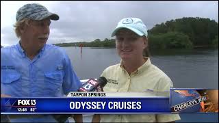 Odyssey Cruises offers sightseeing options for Tarpon Springs Tourism [upl. by Erine]