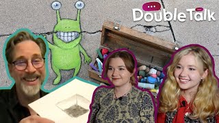 Viral Chalk Artist David Zinn Shares Tricks of 3D Art Process Character Inspiration  Double Talk [upl. by Malvia]