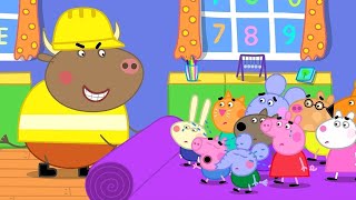 Mr Bull The Teacher 😳 🐽 Peppa Pig and Friends Full Episodes [upl. by Notsua]