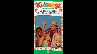 Kidsongs  A Day at Old MacDonalds Farm 1995 Release ver VHS [upl. by Ahsieym127]