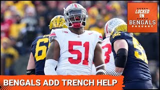 Cincinnati Bengals Bolster Trenches in Latest Mock Draft [upl. by Hegyera]