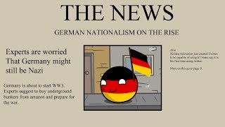 UK drinks beer and German nationalism  Countryballs [upl. by Adnovahs]