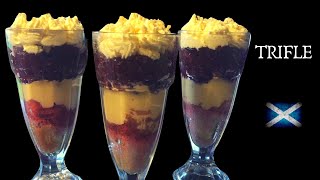 Traditional Scottish Christmas Trifle Recipe [upl. by Bore]