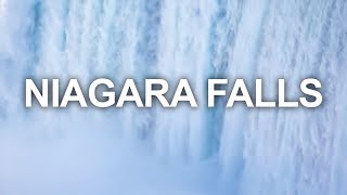 Large Waterfall 10 Hours  Niagara Falls  Relaxing Nature Sounds [upl. by Waechter]