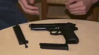 KWC Beretta 92fs Spring Pistol review [upl. by Aened]