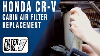 How to Replace Cabin Air Filter Honda CRV [upl. by Emmy]