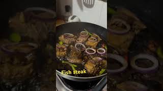 Fish Steak food shortvideo [upl. by Idnahc]