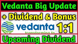 Vedanta Ltd बहुत बड़ी खबर  Bonus amp Dividend Declared 🚨 Vedanta Ltd Share Latest News Today [upl. by Euf]