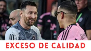 El afectuoso encuentro entre Lionel Messi y Daddy Yankee que emocionó a los fans del Inter Miami [upl. by Abey]