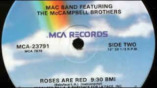 The Mac Band  Roses Are Red Instrumental 1988 [upl. by Uokes]