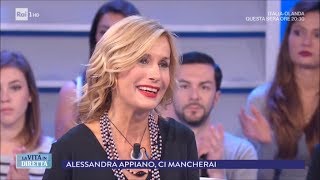 Addio ad Alessandra Appiano ci mancherai  La vita in diretta 04062018 [upl. by Bernete434]