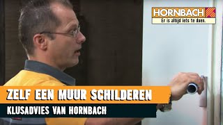 Binnendeur schilderen met HORNBACH [upl. by Mcclenon876]