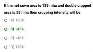 How to calculate cropping intensity [upl. by Claudy645]